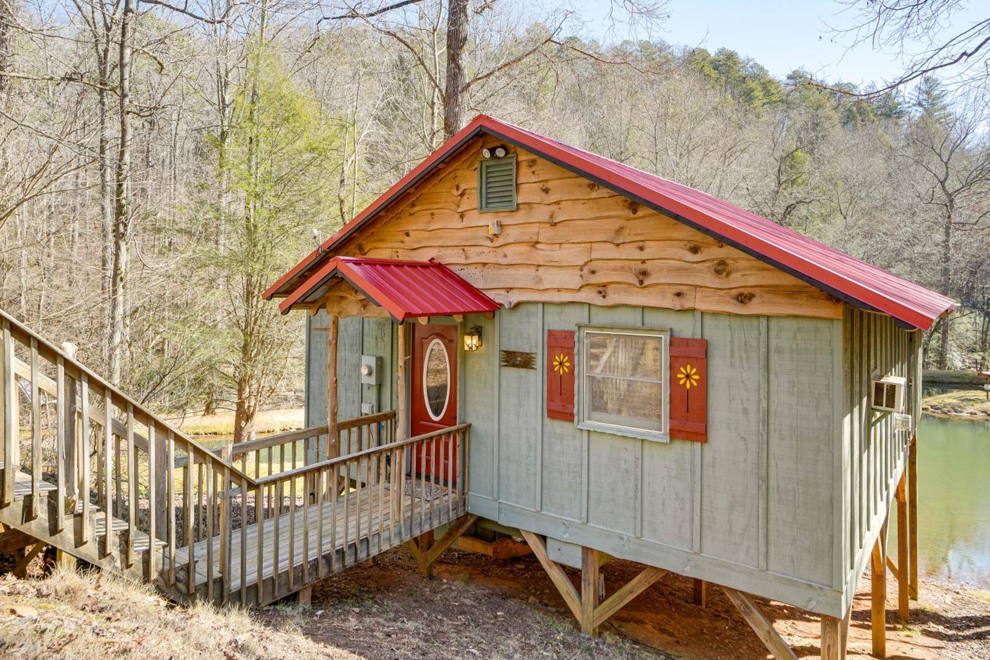 Secluded Family Retreat In Dahlonega With Hot Tub! Villa Luaran gambar