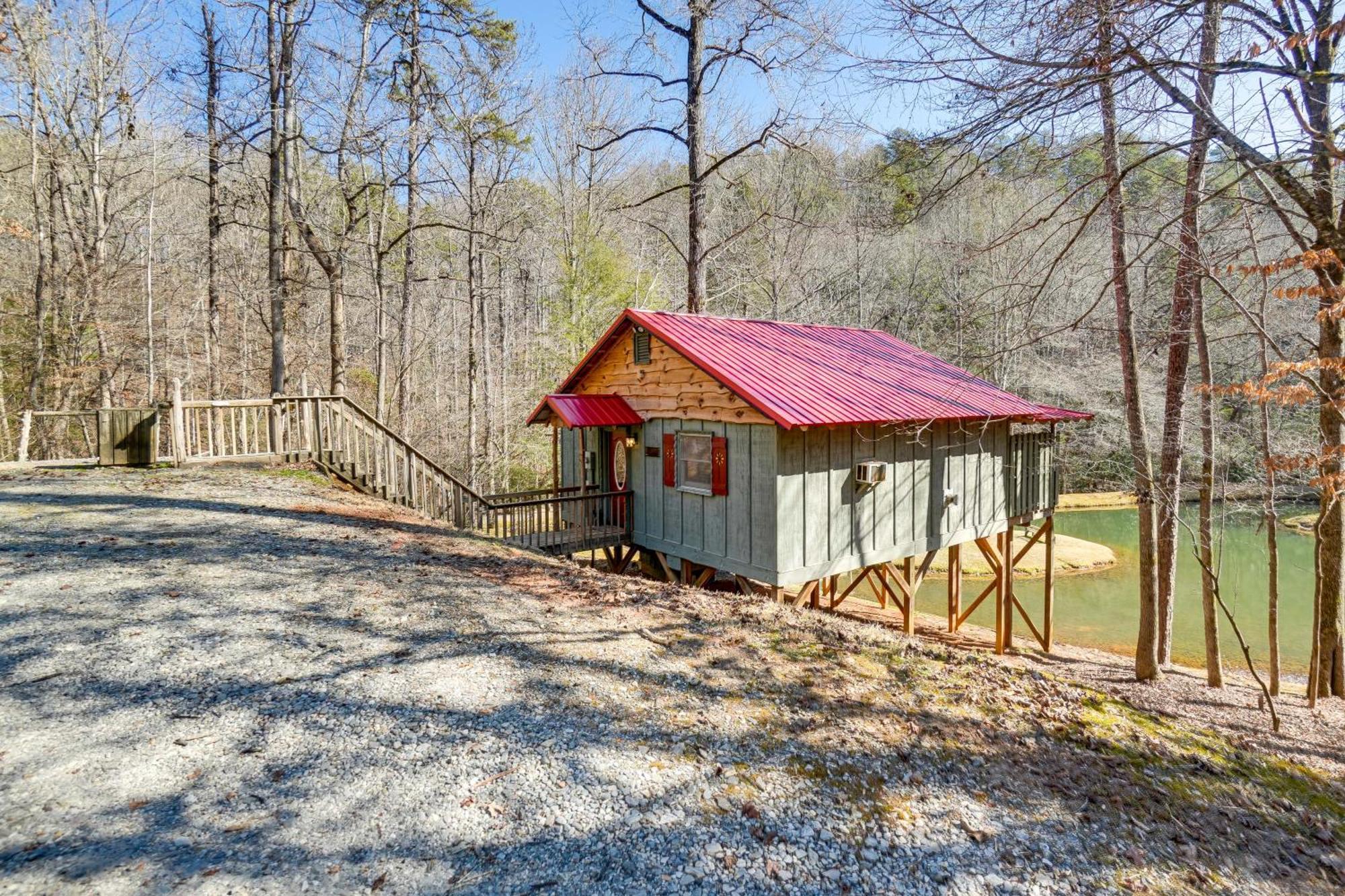 Secluded Family Retreat In Dahlonega With Hot Tub! Villa Luaran gambar