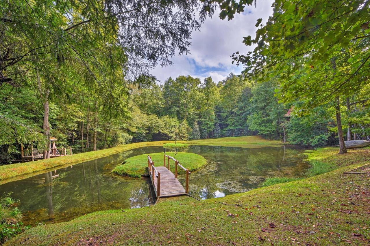 Secluded Family Retreat In Dahlonega With Hot Tub! Villa Luaran gambar
