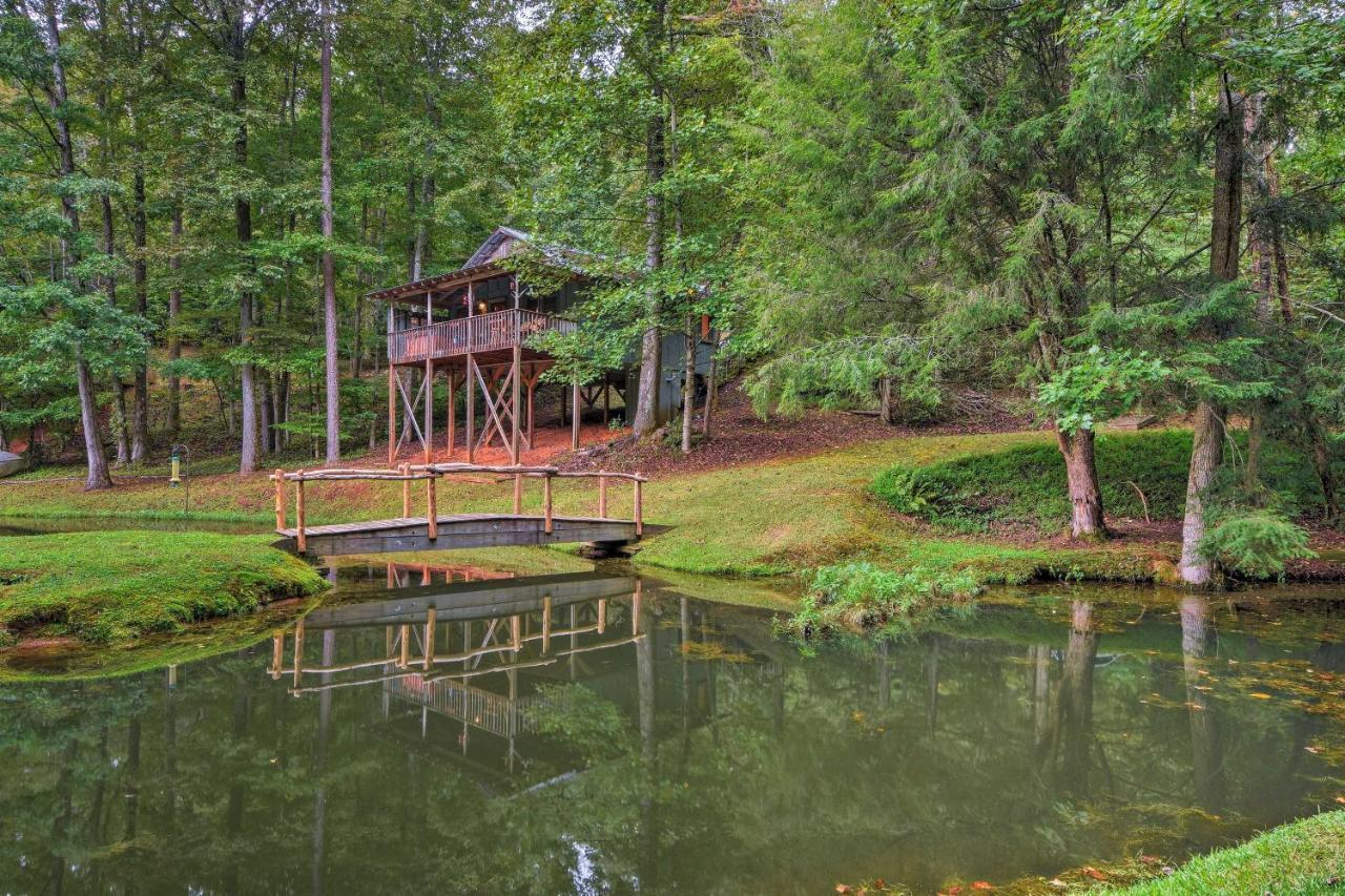 Secluded Family Retreat In Dahlonega With Hot Tub! Villa Luaran gambar